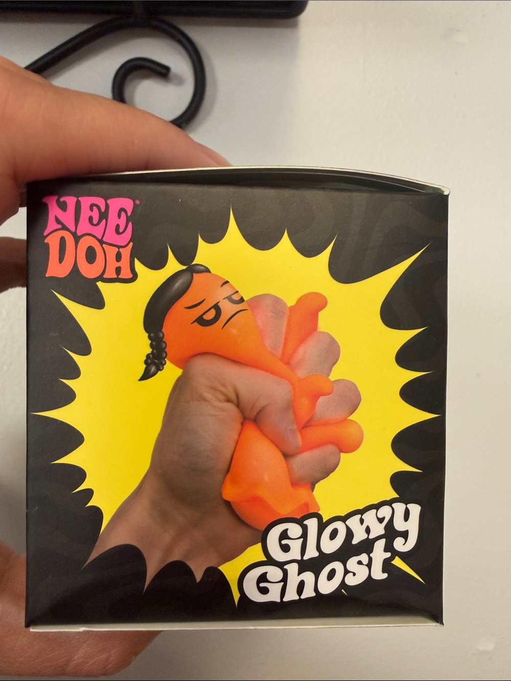 Glowy Ghost Glow-in-the-Dark Green Squeeze Toy - Picture 2 of 6